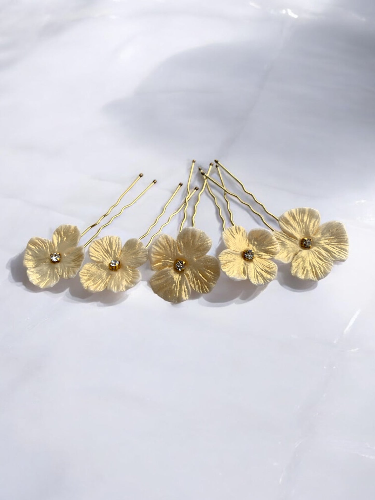 Juego de 5 horquillas "Kyoto Gold"