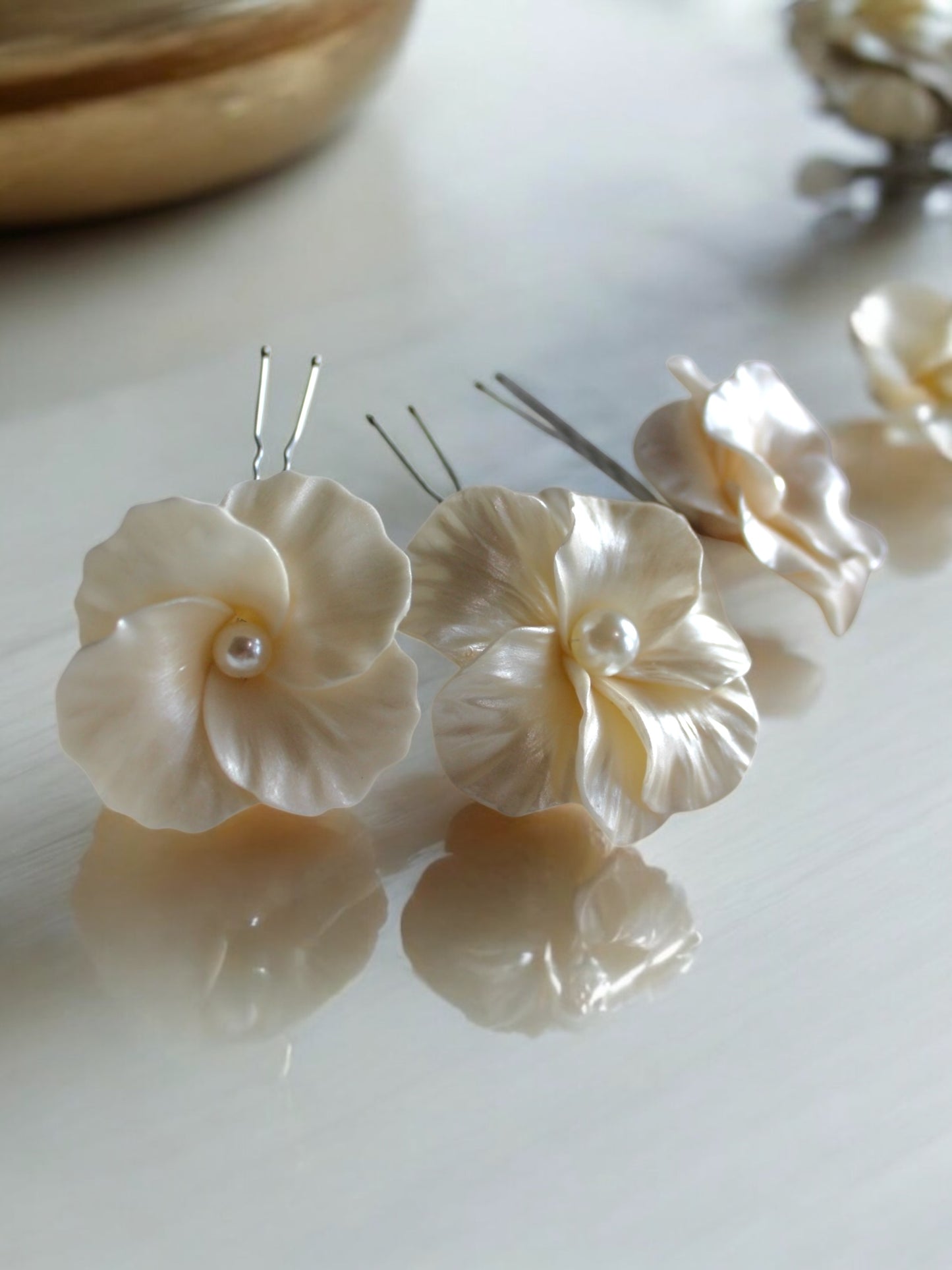 Juego de 3 horquillas Blossom