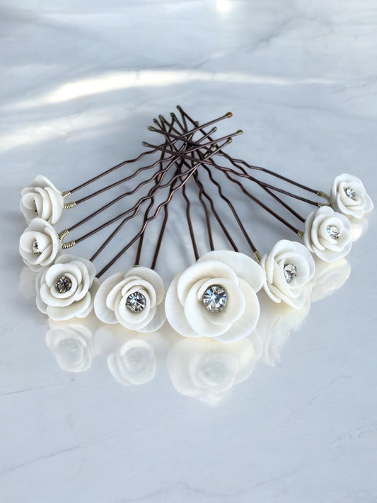 Mistral Rose hair hook set
